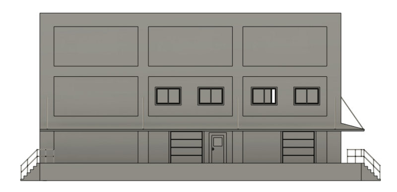 N Scale - Swift Packing Building