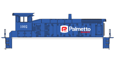 Palmetto Railway EMD Switcher Decals