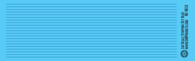 Scale Striping Set 1in Blue