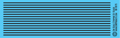 Scale Striping Set 5in Black