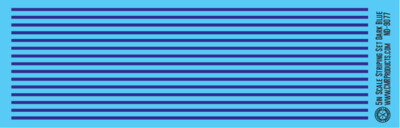 N Scale - Scale Striping Set 5in Dark Blue