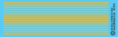 HO Scale - Scale Striping Set 5in Gold