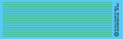 Scale Striping Set 3in Green