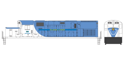 Delaware Hudson C420 ex LHR Patchout Decals
