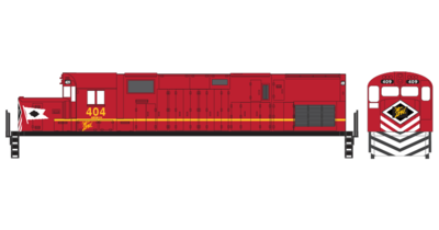 Delaware Hudson C420 ex LV Red Patchout 1 Decals