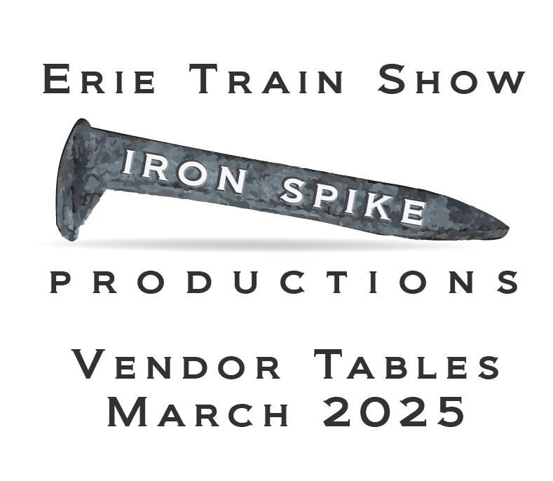 Erie Train Show - 8ft Table - March 2025