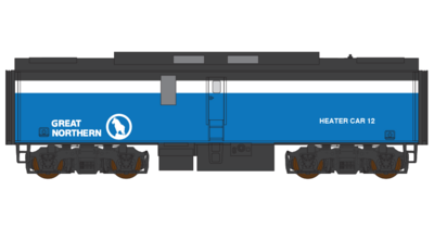 Great Northern Big Sky Heater Car Decals