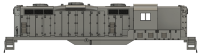 N Scale EMD GP9 Phase 3 with DB Locomotive Shell