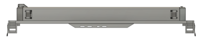 N Scale Santa Fe GP7 Slug and Frame Locomotive Shell