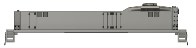 N Scale Norfolk Southern RP-E4D Slug and Frame Locomotive Shell
