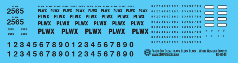 Customizable Patch Out Decals