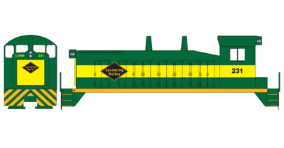 Lycoming Valley Switcher Decals