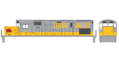 Lehigh Valley C420 Yellow Jacket Scheme Decals