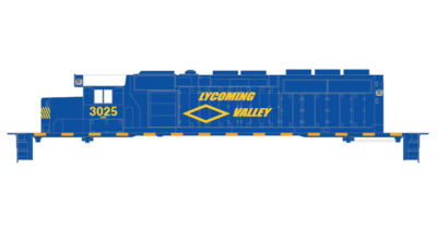 Lycoming Valley SD40-2 Decals