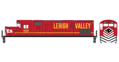 Lehigh Valley C420 Cornell Red Scheme Decals