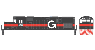 Delaware Hudson C420 Guilford Scheme Decals