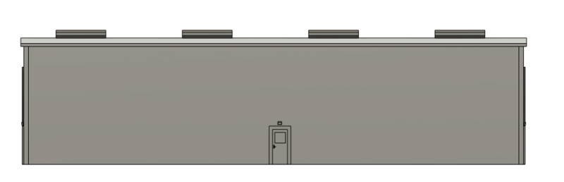 N Scale - Engine House 2 Track
