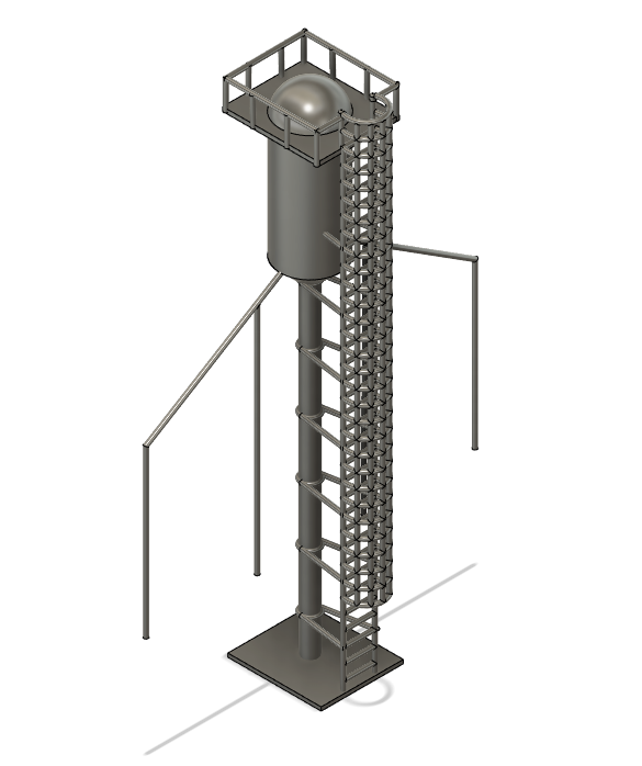 N Scale - Sand Tower 2 Track
