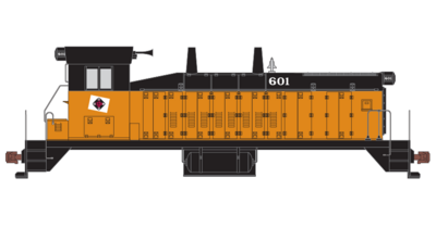 Davenport Rock Island and North Western SW1200 Orange Decals