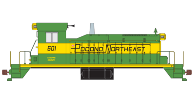 Pocono Northeast Railroad SW1 Decals