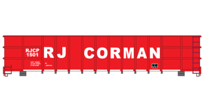 HO Scale - RJ Corman Rotary Hopper Decal Set