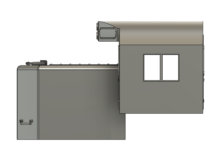 Locomotive Train Parts - EMD Gp7/9 Chop Nose Cab