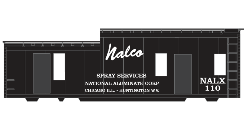 Nalco Spray Services Weed Sprayer Decals