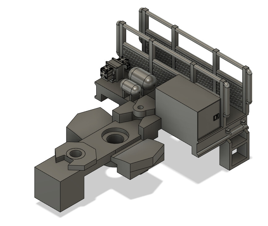 N Scale - Roadrailer Coupler Mate