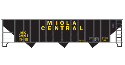 Miola Central 100t Open Hopper Decals