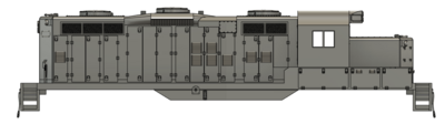N Scale - EMD GP10 Phase 3 with DB Locomotive Shell