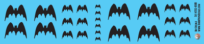 Estes Bat Decals