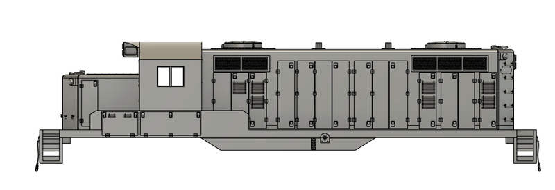 N Scale EMD GP10 Chop nose No Dynamic Brakes
