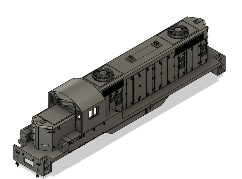 N Scale EMD GP10 Chop nose No Dynamic Brakes