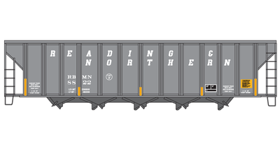 Reading Northern Autoflood 3 Open Hopper Decals
