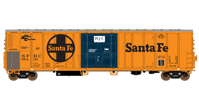 Santa Fe Shock Control Mechanical Reefer Decals