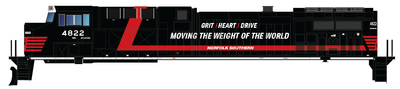 Norfolk Southern AC44C6M Thank A Railroader 4822 Decals