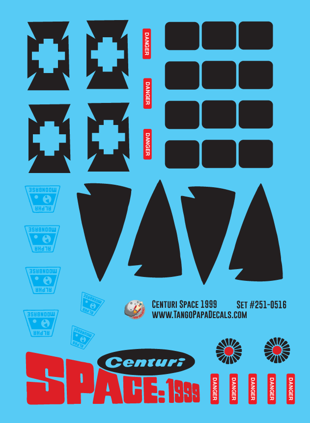 Centuri Space: 1999 Decal