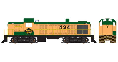 Reading Lines RS3 Green Yellow Scheme Locomotive Decals