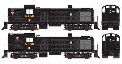 Pennsylvania Railroad Logo Only Locomotive Decals