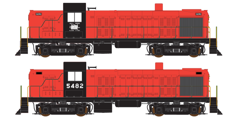 Penn Central RS3 exNH Patchout Locomotive Decals