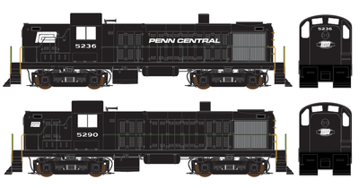 Penn Central RS3 ex NYC Patchout Locomotive Decals