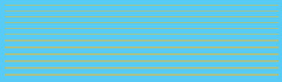 Pennsylvania Railroad 3 Stripe Passenger Car Striping