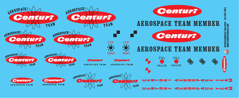 Centuri Aerospace Team Logos