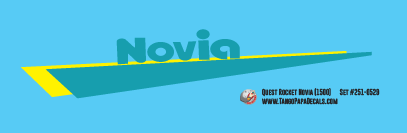 Quest Rocket Novia (1500) Decals