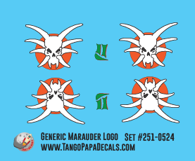 Generic Marauder Logo Decals