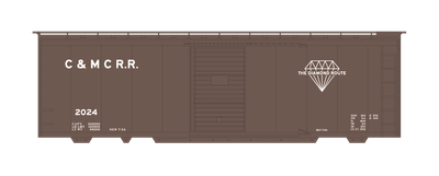 C&amp;MC Railroad 40ft Box Car Decals