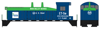 US Steel Zero Emissions Plant Switchers Mon Valley Works Decals