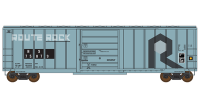Hartford &amp; Slocomb ex Rock Faded logo Box Car Decals