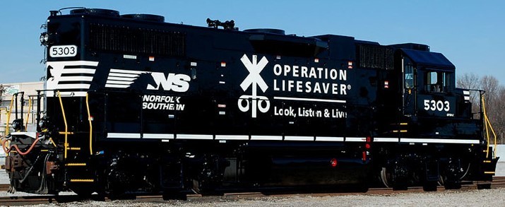 Norfolk Southern Operation Lifesaver Decals HO154