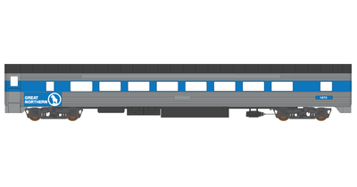 Great Northern Corrugated Passenger Car Decals